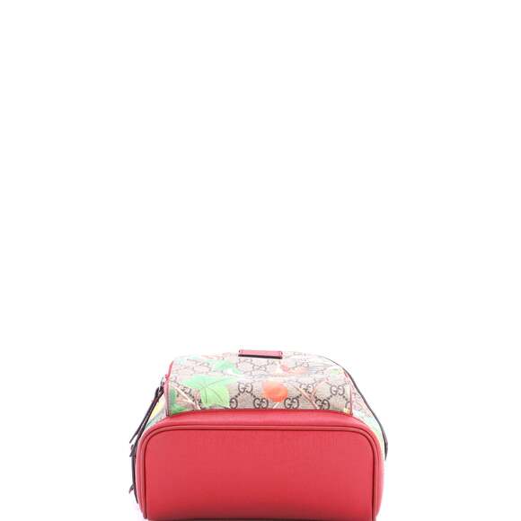 Gucci Zip Pocket Backpack Tian Print Gg #239130G83B - Picture 4 of 7